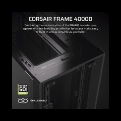 Case máy tính Corsair FRAME 4000D Airflow Black CC-9011290-WW