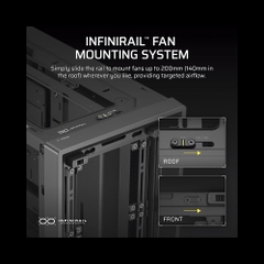Case máy tính Corsair FRAME 4000D Airflow Black CC-9011290-WW