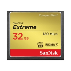 Thẻ Nhớ CompactFlash (CF) SanDisk Extreme 32GB 800X SDCFXSB-032G-G46