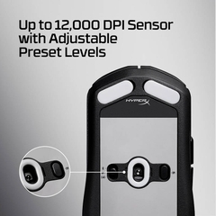 Chuột không dây HyperX Pulsefire Fuse RGB Wireless A1KY6AA