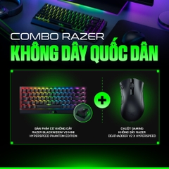 Combo Bàn phím chuột không dây Razer Deathadder V2 x BlackWidow V3 Mini HyperSpeed Wireless