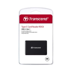 Đầu đọc 3.1 Transcend ALL-IN-ONE USB Type-C RDC8 TS-RDC8K2