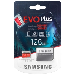 Thẻ Nhớ MicroSDXC Samsung EVO Plus U3 128GB 100MB/s MB-MC128G
