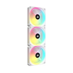 Bộ ba Fan Case Corsair iCUE LINK QX120 RGB 120mm White CO-9051006-WW