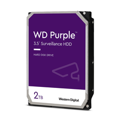 HDD WD Purple 2TB 3.5 inch SATA III 64MB Cache 5400RPM WD23PURZ