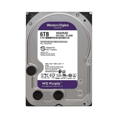 HDD WD Purple 6TB 3.5 inch SATA III 256MB Cache 5400RPM WD64PURZ