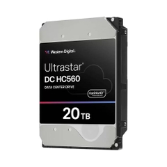 HDD WD Ultrastar 20TB HC560 3.5 inch SATA Ultra 512E SE 512MB Cache 7200RPM WUH722020CLE6L4