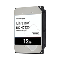 HDD WD Ultrastar HC520 12TB 3.5 inch SATA Ultra 512E SE HE123 256MB Cache 7200RPM HUH721212ALE604