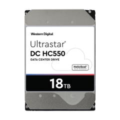 HDD WD Ultrastar 18TB HC550 3.5 inch SATA Ultra 512E SE NP3 512MB Cache 7200RPM WUH721818ALE6L4