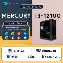 PC ST-MERCURY i3 (i3-12100, UHD 730 Graphics, Ram 8GB, SSD 512GB, 450W)