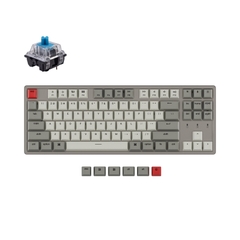 Bàn phím cơ TKL không dây Keychron K8 Aluminum HotSwap Keychron Switch Red / Blue / Brown