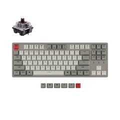 Bàn phím cơ TKL không dây Keychron K8 Aluminum HotSwap Keychron Switch Red / Blue / Brown