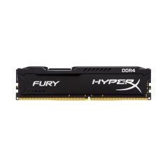 Ram PC Kingston HyperX Fury Black 8GB 2400MHz DDR4 HX424C15FB2/8