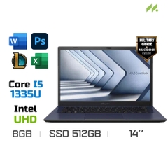 Laptop Asus ExpertBook B1 B1402CVA-NK0062W (i5-1335U, UHD Graphics, Ram 8GB DDR4, SSD 512GB, 14 Inch FHD)