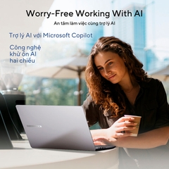 Laptop Asus ExpertBook P3 P3405CVA-NZ0027W (i5-13420H, UHD Graphics, RAM 16GB DDR5, SSD 512GB, 14 Inch IPS WQXGA 144Hz 100% sRGB)