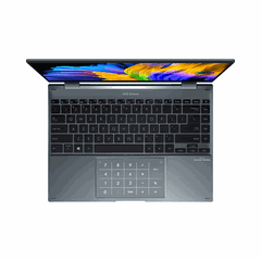 Laptop Asus Zenbook 14 Flip OLED UP5401ZA-KU140W (i7-12700H, Iris Xe Graphics, Ram 16GB DDR5, SSD 1TB, 14 Inch OLED 4K TouchScreen, Bút cảm ứng)