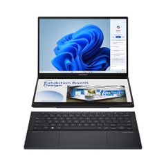 Laptop ASUS Zenbook Duo UX8406MA-PZ307W (Core Ultra 7 155H, Arc Graphics, RAM 16GB LPDDR5X, SSD 512GB, 14 Inch 3K OLED 120Hz)