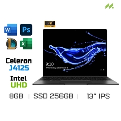 Laptop CHUWI GemiBook J4125 (Celeron J4125, UHD Graphics, Ram 8GB DDR4, SSD 256GB, 13 Inch IPS QHD)