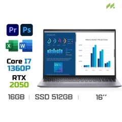 Laptop Dell Vostro 5630 THT7N (i7-1360P, RTX 2050, Ram 16GB LPDDR5, SSD 512GB, 16 Inch FHD+, Win11/Office HS 21)