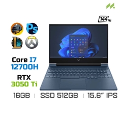 Laptop Gaming HP VICTUS 15-fa0108TX 7C0X0PA (i7-12700H, RTX 3050 Ti 4GB, Ram 16GB DDR4, SSD 512GB, 15.6 Inch IPS 144Hz FHD)