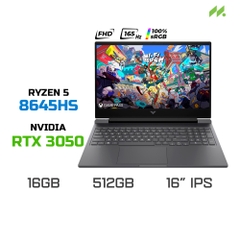 Laptop Gaming HP VICTUS 16-s1149AX AZ0D4PA (Ryzen 5 8645HS, RTX 3050 6GB, Ram 16GB DDR5, SSD 512GB, 16.1 Inch IPS FHD 165Hz 100%sRGB)