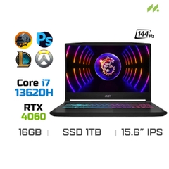 Laptop Gaming MSI Katana 15 B13VFK-676VN (i7-13620H, RTX 4060 8GB, Ram 16GB DDR5, SSD 1TB, 15.6 Inch IPS 144Hz FHD)