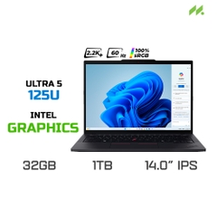 Laptop Lenovo ThinkPad T14 Gen 5 21ML006QVN (Ultra 5 125U, Intel Graphics, RAM 32GB DDR5, SSD 1TB, 14 Inch IPS 2.2K 60Hz, Win 11)