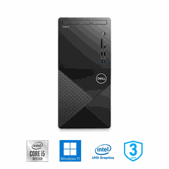 Máy bộ Dell Vostro 3888 MT RJMM6D3 (i5-10400, UHD 630, Ram 8GB DDR4, 1TB HDD, Windows 11, DVDRW, USB Keyboard & Mouse)