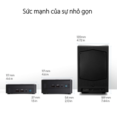Máy tính Mini PC Asus NUC 12 Pro Tall i7-1260P RNUC12WSHI700000I