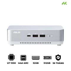 Máy tính Mini PC ASUS NUC 14 Pro Plus RNUC14RVSU700001I (Ultra 7 155H, Arc Graphics)