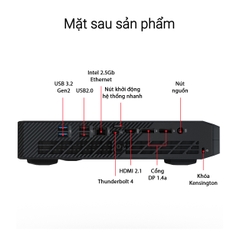 Máy tính Mini PC ASUS ROG NUC RNUC14SRKU9189A0I (Ultra 9 185H, RTX 4070 8GB, RAM 32GB DDR5, SSD 1TB, Win 11)