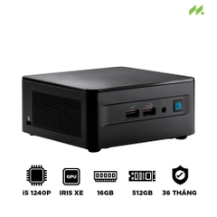 Máy tính Mini PC Intel NUC 12 Pro Wall Street Canyon i5-1240P RNUC12WSHI50000