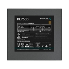 Nguồn máy tính Deepcool PL750D PCIE5 750W 80 Plus Bronze R-PL750D-FC0B-EU