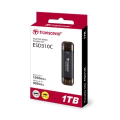 Ổ cứng di động SSD 1TB Transcend ESD310 1050MB/s TS1TESD310