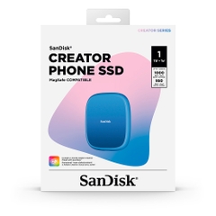 Ổ cứng di động SSD 1TB SanDisk Creator Phone 1000MB/s SDSSDE62C-1T00-G25