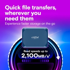 Ổ cứng di động SSD 2TB Crucial X10 2100MB/s CT2000X10SSD9