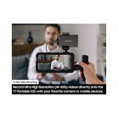 Ổ cứng di động SSD 4TB Samsung T7 1050MB/s MU-PC4T0T/WW