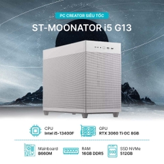 PC ST-MOONATOR i5 G13 (i5-13400F, RTX 3060 Ti 8G OC, Ram 16GB, SSD 512GB, 750W)
