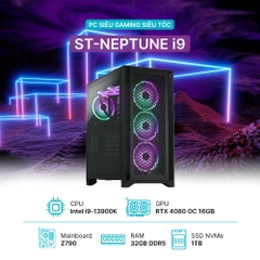 PC ST-NEPTUNE i9 (i9-13900K, RTX 4080 OC 16G , Ram 32GB, SSD 1TB, 850W)