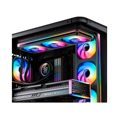 Quạt tản nhiệt JONSBO ZB-120BR ARGB PWM Black 120mm (Fan Ngược)