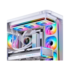 Quạt tản nhiệt JONSBO ZB-360WR ARGB PWM White 360mm (Fan Ngược)