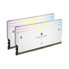 Ram PC Corsair Dominator Titanium White 96GB 6600MHz DDR5 (2x48GB) CMP96GX5M2B6600C32W