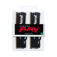 Ram PC Kingston Fury Beast RGB 64GB 5600MHz DDR5 (2x32GB) KF556C40BBAK2-64