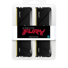 Ram PC Kingston Fury Beast RGB 32GB 3733MHz DDR4 (2x16GB) KF437C19BB12AK2/32