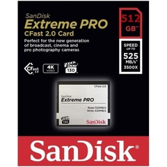 Thẻ nhớ Cfast 2.0 SanDisk Extreme PRO 3500x 512GB SDCFSP-512G-G46D