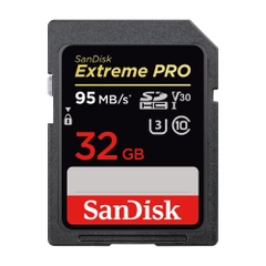 Thẻ nhớ SDHC SanDisk Extreme Pro U3 V30 633X 32GB SDSDXXG-032G-GN4IN