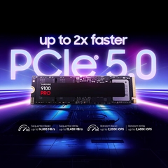 SSD Samsung 9100 Pro 2TB PCIe Gen5 x4 NVMe MZ-VAP2T0BW
