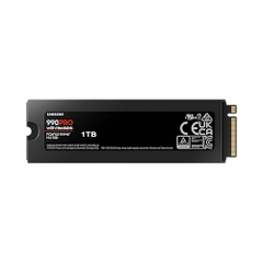 SSD Samsung 990 Pro 1TB PCIe Gen 4.0 x4 NVMe With Heatsink MZ-V9P1T0CW