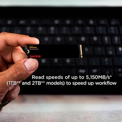 SSD SanDisk Extreme 1TB M.2 PCIe Gen4 x4 NVMe SDSSDX3N-1T00-G26