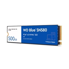 SSD Western Digital Blue SN580 500GB PCIe Gen4 x4 NVMe M.2 WDS500G3B0E